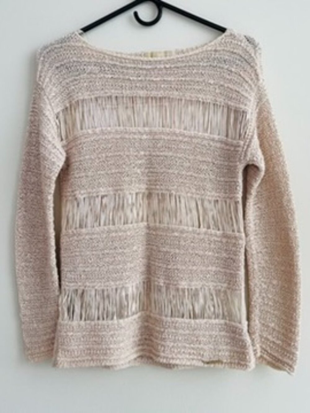 MICHAEL Michael Kors Open Knit Beige Sweater XXS